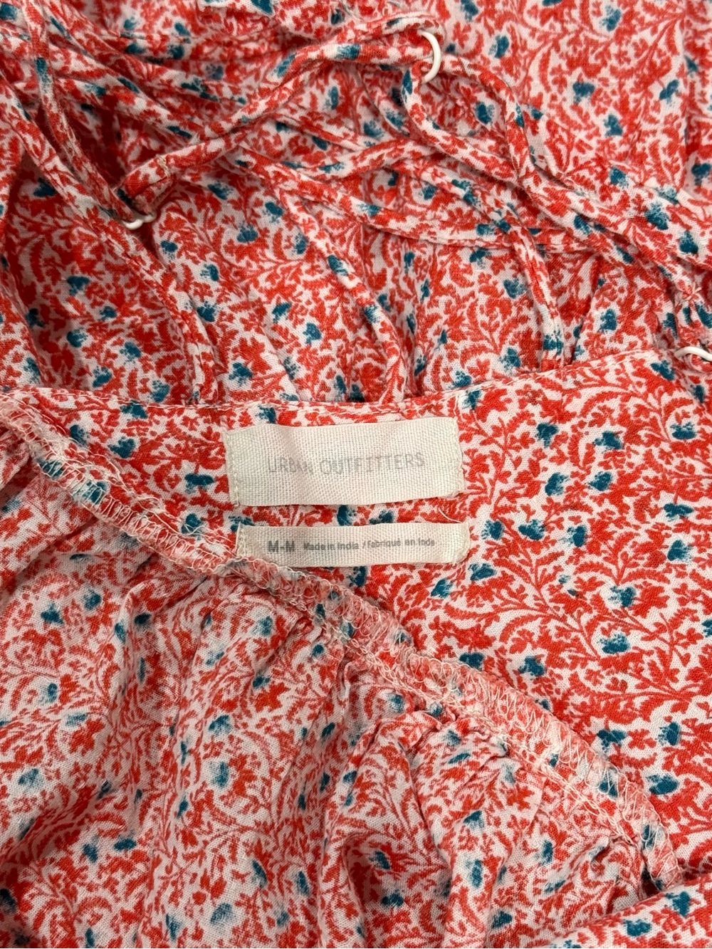Urban Outfitters Fieldstone Orange & Blue Dress - Picture 7 of 7